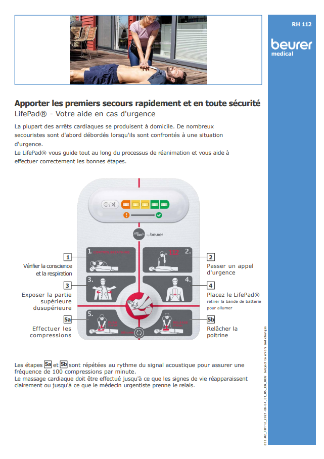 Notice d'utilisation LifePad